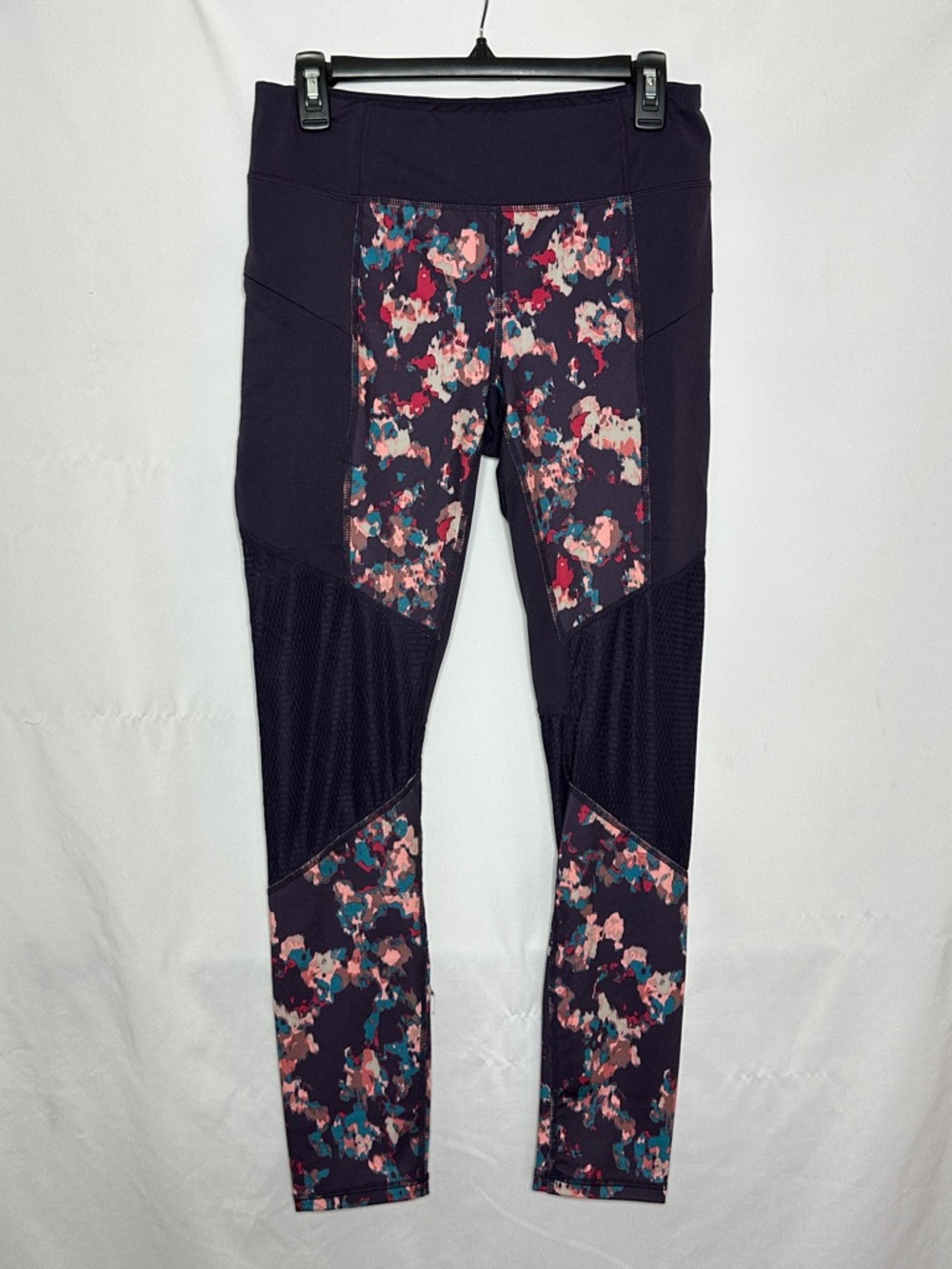 Jockey Stretch Purple Performance Moisture Wicking Leggings
